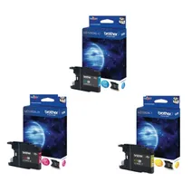 Brother LC1280XL High Capacity 3 Colour Ink Cartridge Multipack