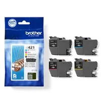 Brother LC421VAL 4 Colour Ink Cartridge Multipack