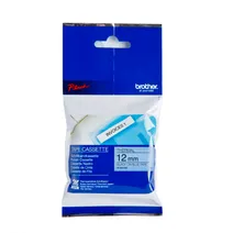 Brother MK-531BZ Black On Blue Laminated P-Touch Adhesive Labelling Tape 12mm x 8m