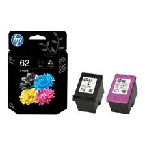 Black & Tri-Colour HP 62 Ink Cartridge Multipack (HP N9J71AE)