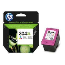 HP 304XL High Capacity Tri-Colour Ink Cartridge - (N9K07AE)