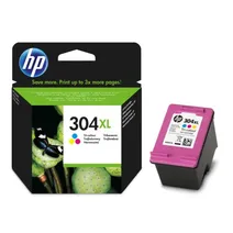 HP 304XL High Capacity Tri-Colour Ink Cartridge - (N9K07AE)