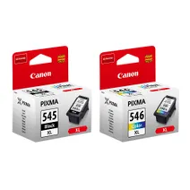 Canon PG-545XL & CL-546XL High Capacity Black & Tri-Colour Ink Multipack
