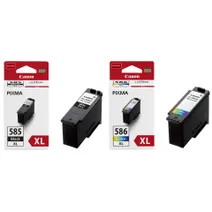 Canon PG585XL-CL586XL High Capacity Black & Tri-Colour Ink Cartridge Multipack