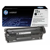 HP 12A Black Toner Cartridge - (Q2612A)