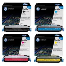 HP 643A 4 Colour Toner Cartridge Multipack