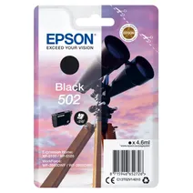 Epson 502 Black Ink Cartridge - (C13T02V14010 Binoculars)
