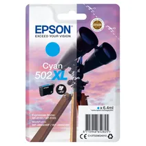 Epson 502XL High Capacity Cyan Ink Cartridge - (C13T02W24010 Binoculars)