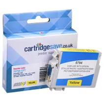 Compatible Epson T0794 Yellow Ink Cartridge - (C13T079440 Owl)