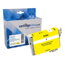 Compatible Epson T0804 Yellow Printer Cartridge - (C13T080440 Hummingbird)