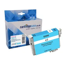 Compatible Epson T0805 Light Cyan Printer Cartridge - (C13T080540 Hummingbird)