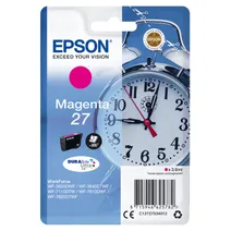 Epson 27 Magenta Ink Cartridge - (T2703 Alarm Clock)