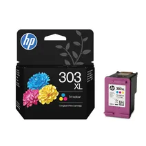 HP 303XL High Capacity Tri-Colour Ink Cartridge - (T6N03AE)