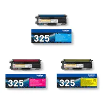 Brother TN-325 High Capacity 3 Colour Toner Cartridge Multipack