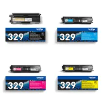 Brother TN-329 Extra High Capacity 4 Colour Toner Cartridge Multipack