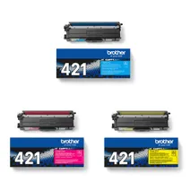 Brother TN-421 3 Colour Toner Cartridge Multipack