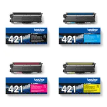 Brother TN-421 4 Colour Toner Cartridge Multipack