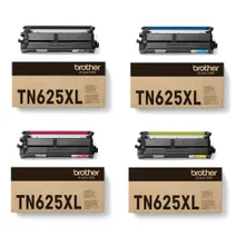 Brother TN-625XL High Capacity 4 Colour Toner Cartridge Multipack