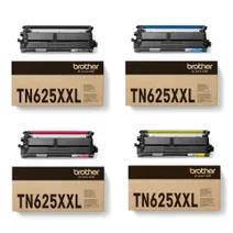 Brother TN-625XXL Extra High Capacity 4 Colour Toner Cartridge Multipack