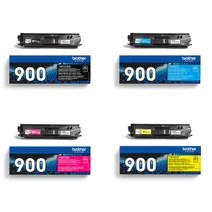 Brother TN-900 4 Colour Toner Cartridge Multipack
