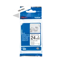 Brother TZE-R251 Black On White Non-Adhesive Ribbon Tape Cassette 24mm x 4m