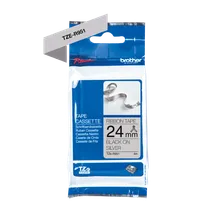 Brother TZE-R951 Black On Silver Non-Adhesive Ribbon Tape Cassette 24mm x 4m