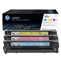 HP 131A 3 Colour Toner Cartridge Multipack (U0SL1AM)