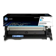 HP 117A Cyan Toner Cartridge - (W2071A)