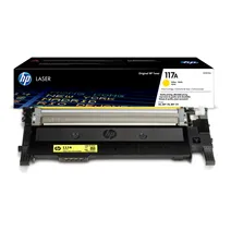 HP 117A Yellow Toner Cartridge - (W2072A)