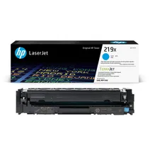 HP 219X High Capacity Cyan Toner Cartridge - (W2191X)