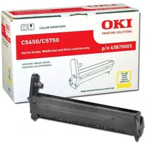 Oki 43870005 Yellow Image Drum