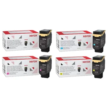 Xerox 006R0482 4 Colour Toner Cartridge Multipack