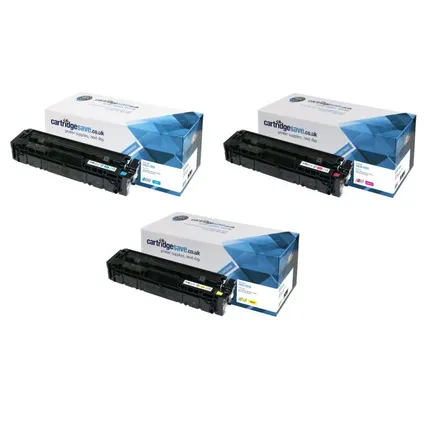 Compatible Canon 045 3 Colour Toner Cartridge Multipack