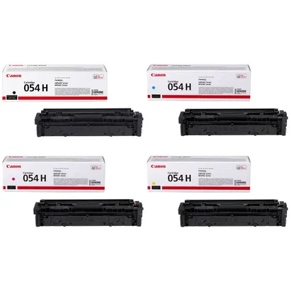 Canon High Capacity 054H 4 Colour Toner Cartridge Multipack