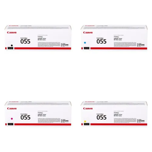 Canon 055 4 Colour Toner Cartridge Multipack