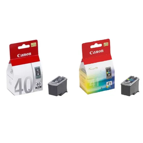 Canon PG-40 / CL-41 Black & Tri-Colour Ink Cartridge Multipack
