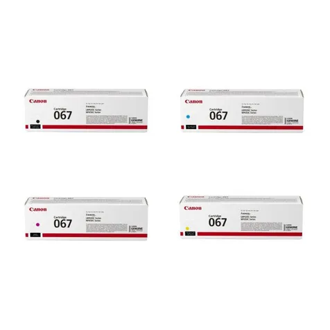 Canon 067 4 Colour Toner Cartridge Multipack