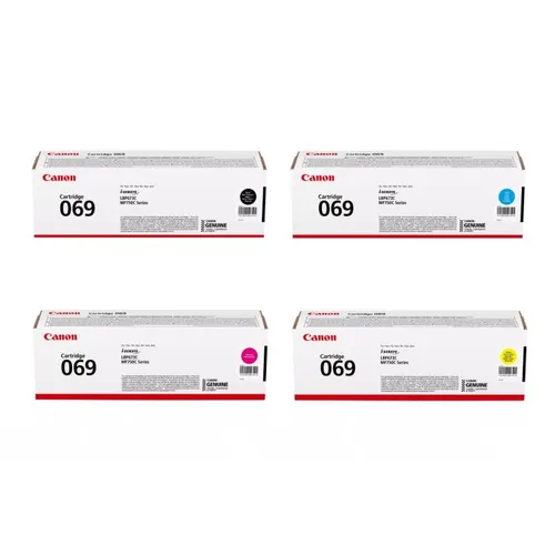 Canon 069 4 Colour Toner Cartridge Multipack