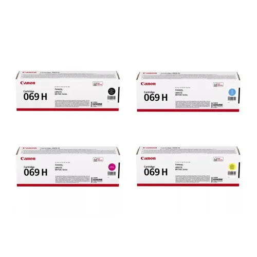 Canon 069H High Capacity 4 Colour Toner Cartridge Multipack