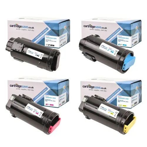 Compatible Xerox 106R0392 4 Extra High Capacity Colour Toner C600 Cartridge Multipack