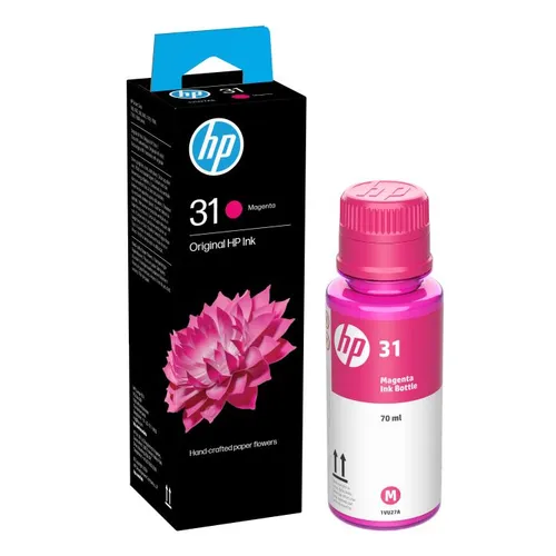 HP 31 Magenta Ink Bottle - (1VU27AE)