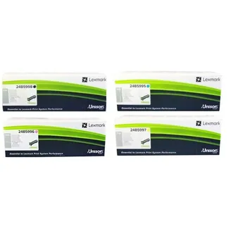 Lexmark 24B599 4 Colour Toner Cartridge Multipack