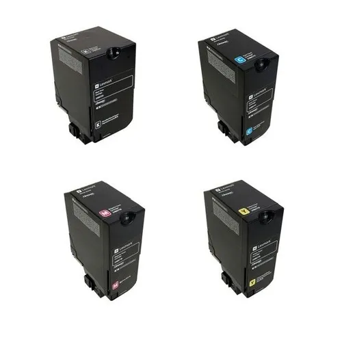 Lexmark 24B671 4 Colour Toner Cartridge Multipack - (contains 24B6717, 24B6718, 24B6719 & 24B6720)