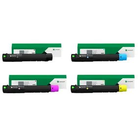 Lexmark 24B752 High Capacity 4 Colour Toner Cartridge Multipack