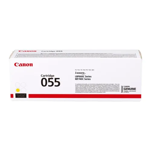 Canon 055 Yellow Toner Cartridge - (3013C002)