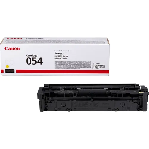 Canon 054 Yellow Toner Cartridge - (3021C002)