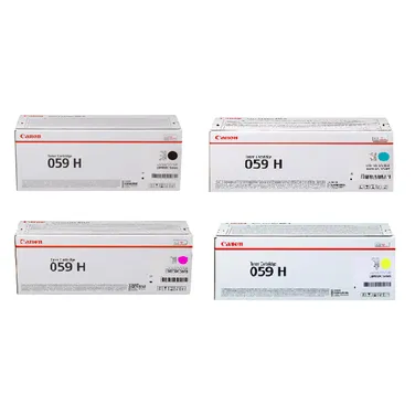 Canon 059 4 Colour Toner Cartridge Multipack