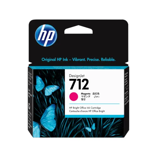 HP 712 Magenta Ink Cartridge - (3ED68A)