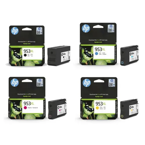 HP 953XL 4 Colour High Capacity Ink Cartridge Multipack (3HZ52AE)
