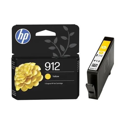 HP 912 Yellow Ink Cartridge - (3YL79AE)